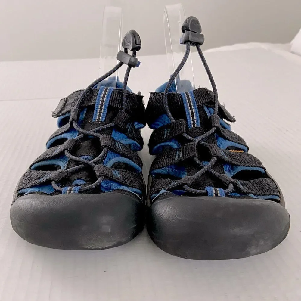 Keen‎ Newport H2 Kids Youth Sz 4 Blue Waterproof Sandals Unisex Hiking Shoes